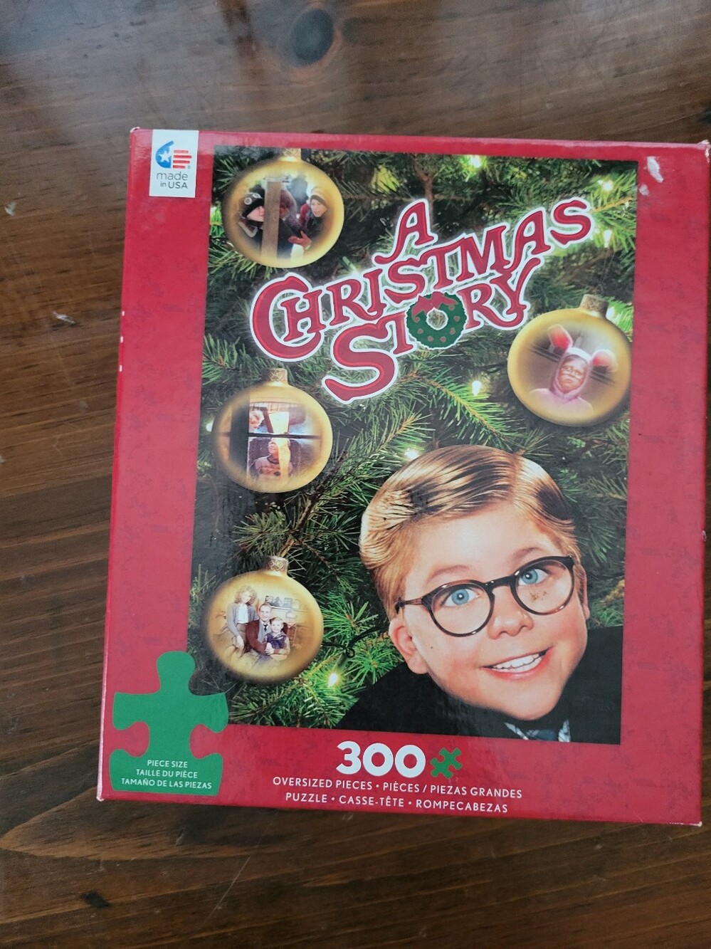 CEACO A Christmas Story Classic Movie Jigsaw Puzzle 300 Pieces Jigsaw Puzzle NEW